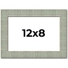 PosterPalooza | Photo Size Sculpted Blue Picture Frame - UV Acrylic, Foam Board Backing, Hanging Hardware - 2 of 4