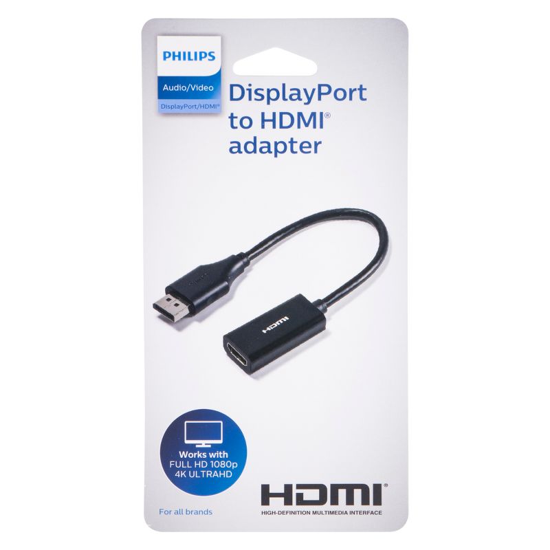 Philips Display Port to HDMI Adapter - Black, 6 of 8