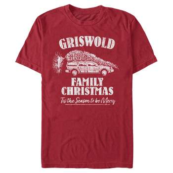 Men's National Lampoon's Christmas Vacation Griswold Distressed Logo T-Shirt