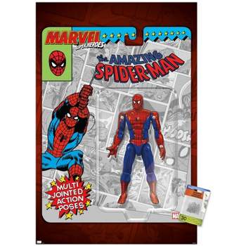 Trends International Marvel Spidey and His Amazing Friends - Group Unframed  Wall Poster Print White Mounts Bundle 22.375 x 34