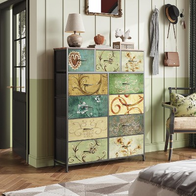 floral painted