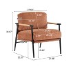 Modern Accent Chair with Plush Cushions - 3 of 4