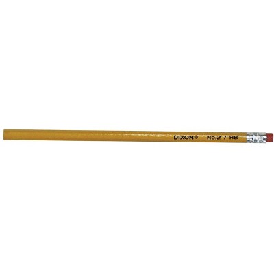 Dixon Pencil, No 2 Soft Tip, Yellow, pk of 144