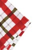 C&F Home Cardinal Plaid Napkin Set of 6 - 3 of 4