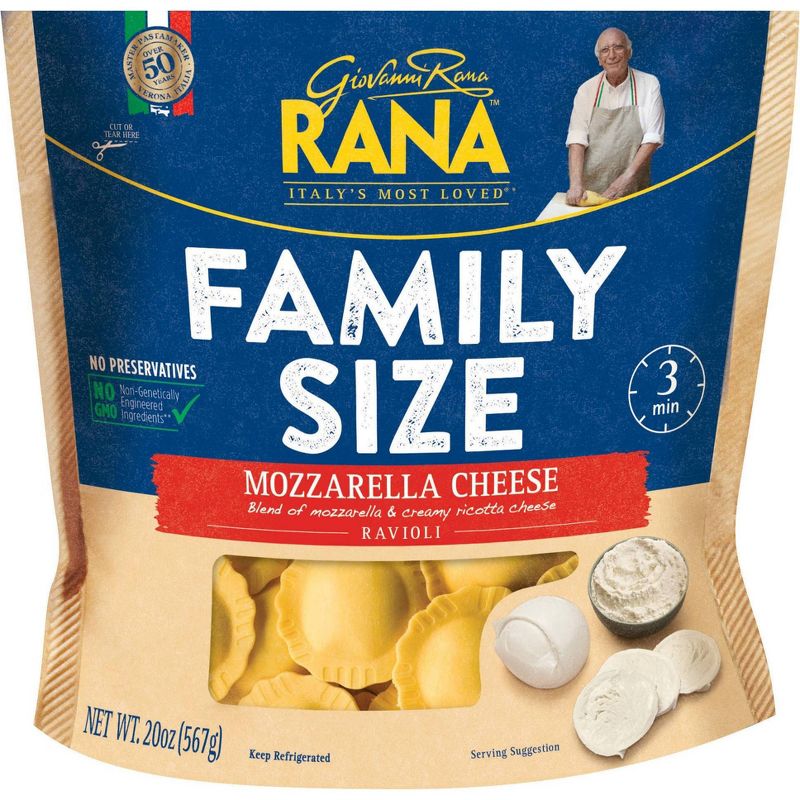 Rana Mozzarella Cheese Ravioli - 20oz, 1 of 4