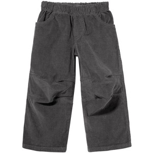 City Threads Boys/Kids Soft Stretch Corduroy Pants with Knee Articulation - USA-Made - Matching Stitch - 1 of 4