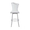 Chintaly Imports,Contemporary Swivel Bar Stool  Design Back - 4 of 4