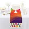 Big Dot of Happiness Holi Hai - Petite Festival of Colors Party Paper Table Runner - 12 x 60 inches - 2 of 4