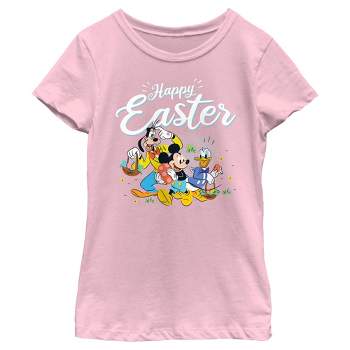 Girl's Mickey & Friends Happy Easter Friends T-Shirt