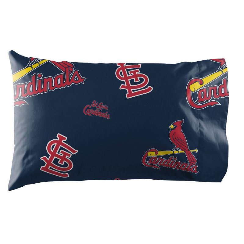 MLB St. Louis Cardinals Rotary Bed Set, 3 of 4