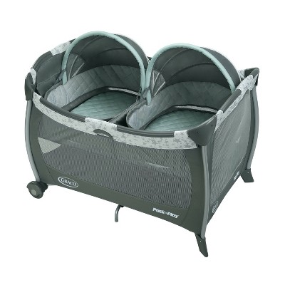 twin playpen bassinet