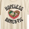 Women's - Instant Message - Hopeless Ramentic Short Sleeve Graphic T-Shirt - 2 of 4