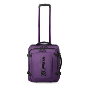 New York Xpress TA-069 Underseat Carry on Luggage Airplane Approved,Water Repellent, 17" - 1 of 4