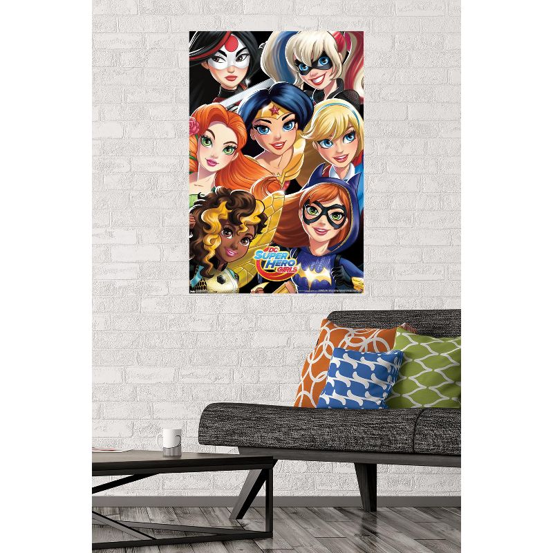 Trends International DC Comics TV - DC Superhero Girls - Group Unframed Wall Poster Prints, 2 of 7