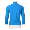 Women’s 3/4 Sleeve Cropped Cardigan Sweaters Open Front Knit Short Bolero Shrugs - 4 of 4
