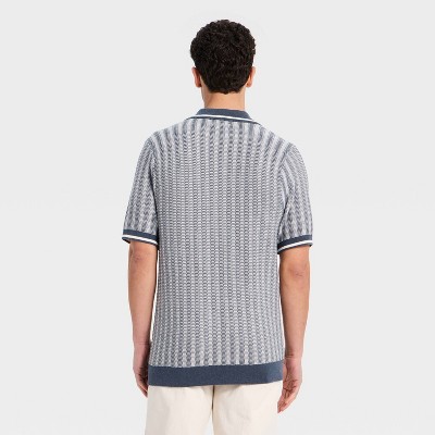 Men's Short Sleeve Polo Collar Pullover Sweater - Goodfellow & Co