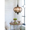 VYNXARIA 6 - Light Antique Black French Country Ceiling Lights, Farmhouse Pendant Chandelier with 28" Adjustable Chain for Kitchen & Hallway - 2 of 4