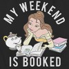 Women's Beauty and the Beast Belle My Weekend Is Booked T-Shirt - 2 of 4