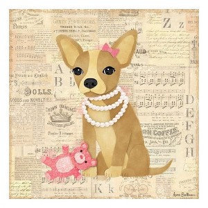 Oopsy Daisy's Chihuahua Girl Canvas Wall Art - Size 10x10 - 1 of 1