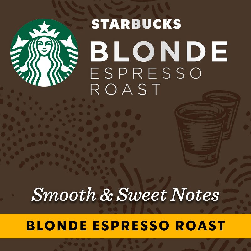 Starbucks by Nespresso Original Line Pods Light Roast Coffee Blonde Espresso Roast - 10ct, 5 of 9