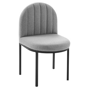 Modway Isla Channel Tufted Upholstered Fabric Dining Side Chair - 1 of 4