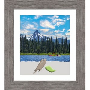 Amanti Art Pinstripe Plank Grey Picture Frame - 1 of 4
