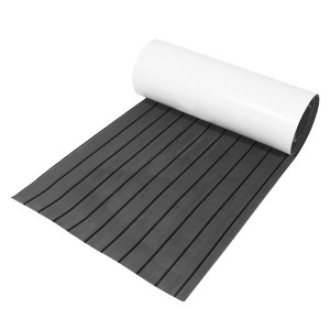 Unique Bargains EVA Decking Sheet Mat Non-Slip Self-Adhesive for Boat RV Flooring Carpet 95"x24" - 1 of 4