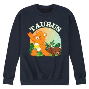 Men's - Care Bears - Taurus Friend Bear Graphic Fleece Sweatshirt - 1 of 4