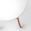 French Cafe Folding Round Patio Bistro Table White - Threshold™ - 4 of 4