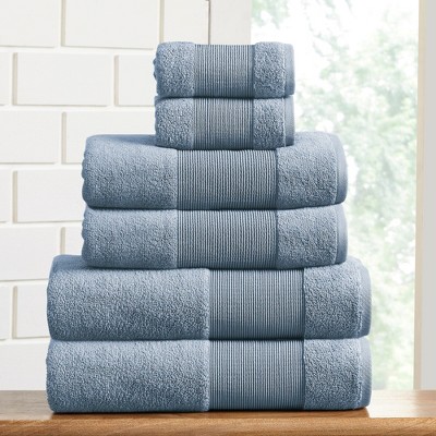 Air Cloud 6-Piece Towel Set.