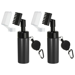 Unique Bargains Portable Retractable Efficient Cleaning Golf Club Cleaner Brushes 2 Pack - 1 of 4