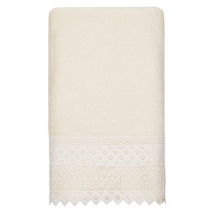 Linum Home Textiles 100% Turkish Cotton AIDEN Embellished Towel Set - 1 of 3