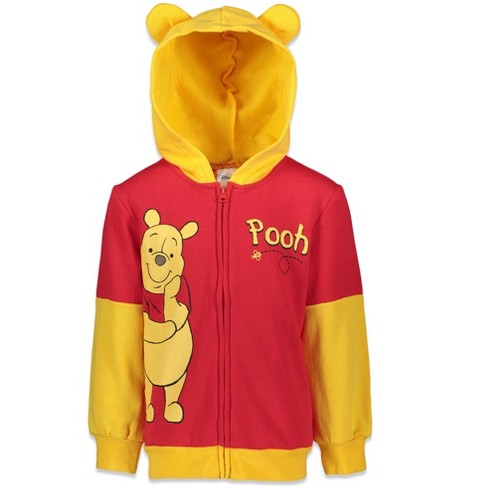 Red zip best sale up hoodie 2t