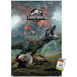Trends International Jurassic World: Fallen Kingdom - Volcano Unframed Wall Poster Prints - 1 of 4
