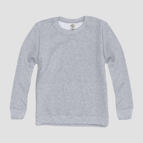 Hanes Kids' Comfort Blend Eco Smart Crew Neck Sweatshirt - Gray Xs