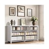 Acekool Drawer Dresser for Bedroom, Modern Wooden Chest with Wide Storage Drawers – White - 3 of 4