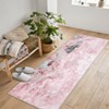 Machine Washable Non-Slip Rubberback Runner Modern Abstract Geometric Print Carpet Traditional Area Rug for Hallway,Bedroom,Living Room - 2 of 4