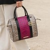 MKF Collection Ember Faux Crocodile-Embossed Women’s Satchel by Mia K - 3 of 4