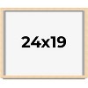 PosterPalooza | Classic Modern Yellow Picture Frame - UV Acrylic, Backing Board, Hanging Hardware Included - 2 of 4