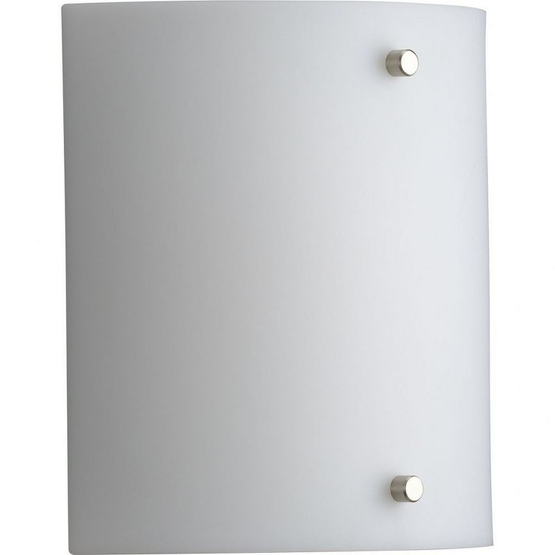 Progress Lighting Curve 1-Light Opal White LED Modern Wall Light with Customizable Finals: Matte Black, Brushed Nickel, Architectural Bronze, 1 of 3