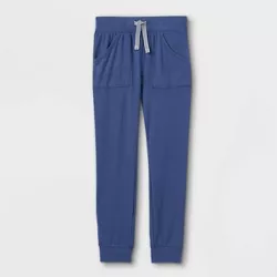 Girls' Cozy Soft-Knit Jogger Pants - Cat & Jack™ Blue