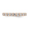 Black Bow Jewelry 2.8mm 14K Gold 2 Ctw U Prong D-F Lab Created Diamond Eternity Band - 3 of 4