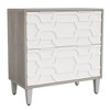Resenkos File Cabinet, Filing Cabinet for Home Office, Wood File Cabinet, 2-Drawer Storage Cabinet for A4/Letter/Legal Size,White - 2 of 4