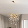 23"Modern Crystal Branch Chandelier - 2 of 4
