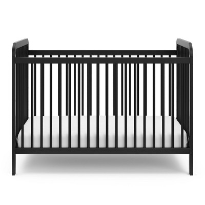 Storkcraft Pasadena Black Pine Wood 3-in-1 Convertible Crib