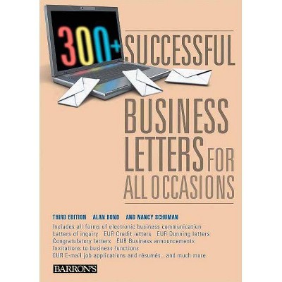 300+ Successful Business Letters for All Occasions - (Barron's 300+ Successful Business Letters for All Occasions) 3rd Edition (Paperback)