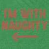 Men's Lost Gods I’m With Naughty T-Shirt - 2 of 3