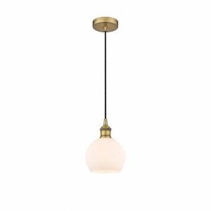 Athens - 1 Light Mini Pendant In Industrial Style-8.88 Inches Tall and 6 Inches Wide - 1 of 1