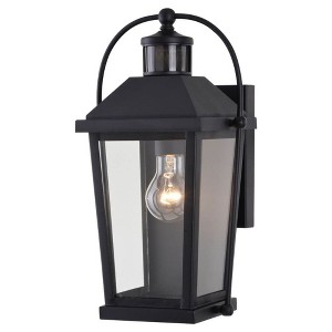 Vaxcel Lexington 1 - Light Wall Light in  Textured Black - 1 of 4