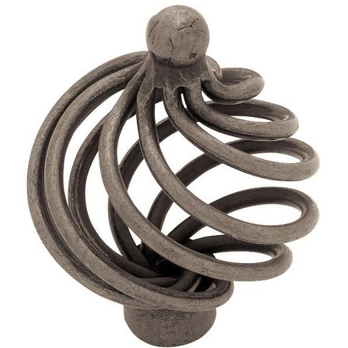 Liberty Pn9012 Forged Iron Ii 15 16 Birdcage Cabinet Knob